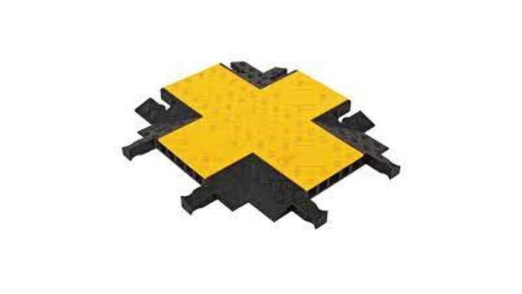 3 Channel Cable Ramp 4-Way Cross | Rental