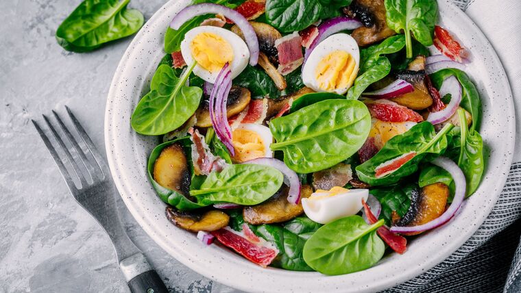 Spinach Salad | Large | Serves 35 | Purchase