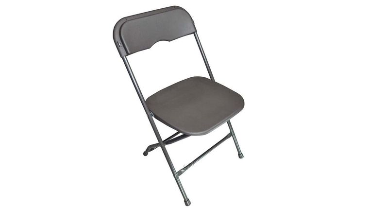 Fiesta Folding Chair - Charcoal | Rental