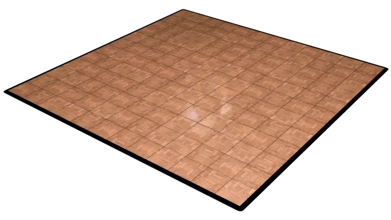 Custom Size | Teak Dance Floor | Rental