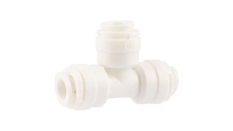 Accessories - 1/4-in Push-to-Connect x 1/4-in Push-to-Connect x 1/4-in dia Standard Tee Push Fitting | Rental
