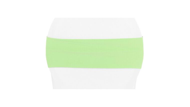Spandex Chair Band – Mint Green | Rental