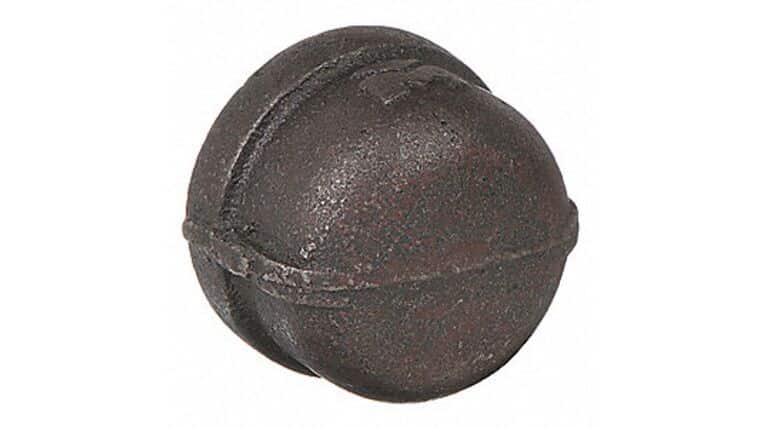 1 1/2" Black Schedule 40 Cap | Rental