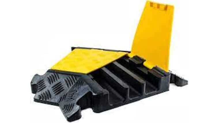 3 Channel Cable Ramp Left Turn - 45 Degree | Rental