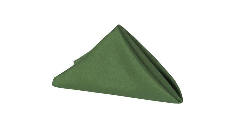 Polyester | 20" x 20" Willow Green Napkin | Rental