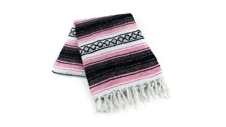 Mexican Blanket – Light Pink | Rental