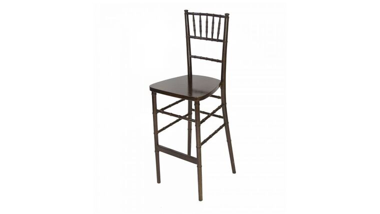 Chiavari Bar Stool – Fruitwood | Rental