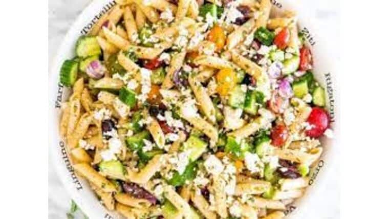 Greek Pasta Salad | Large | Serves 35 | Purchase