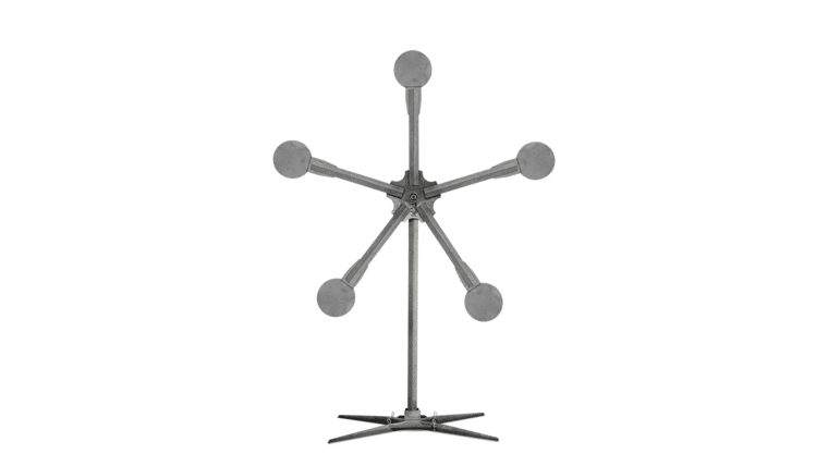 4″ White Shooting Gallery Target With Star | Rental 4″ White Shooting Gallery Target With Star | Rental