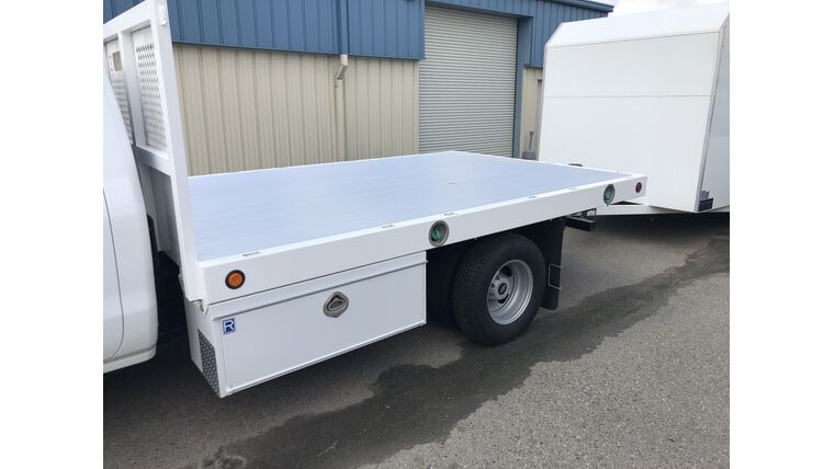 12' Flatbed Stake Side Diesel Truck | Rental