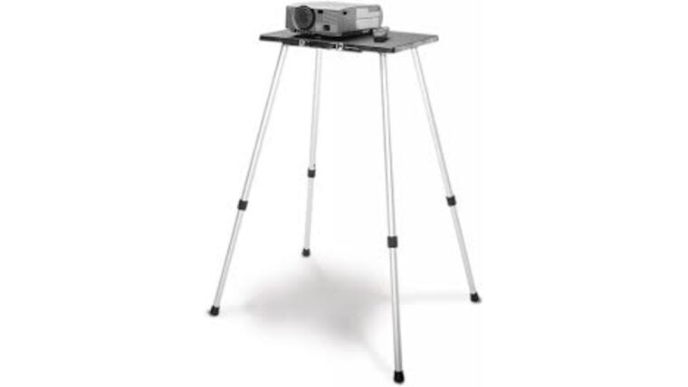 17" x 25" Da-Lite Deluxe 425 Project-o Stand Projection Table Shelf | Rental