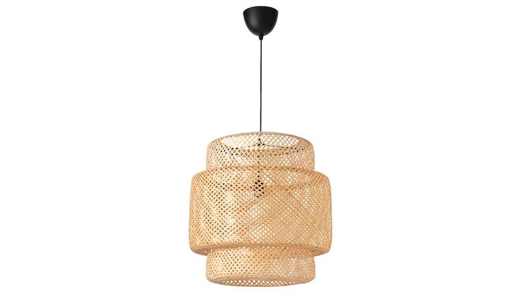 Bamboo Pendant Lamp 2 Chandelier – Natural | Rental