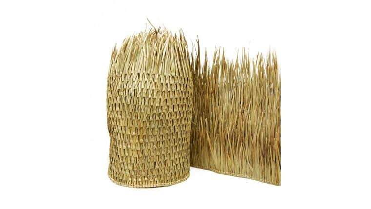 Mexican Palm Thatch Runner Roll 35″ H x 60′ L | Rental Mexican Palm Thatch Runner Roll 35″ H x 60′ L | Rental