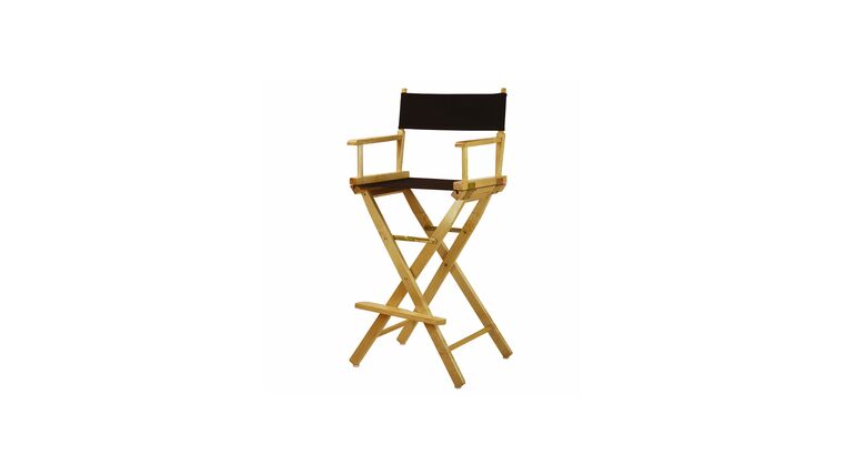 Directors Chair – Natural Wheat Wood Bar Height Directors Chair (Frame Only) – 30″ | Rental Directors Chair – Natural Wheat Wood Bar Height Directors Chair (Frame Only) – 30″ | Rental