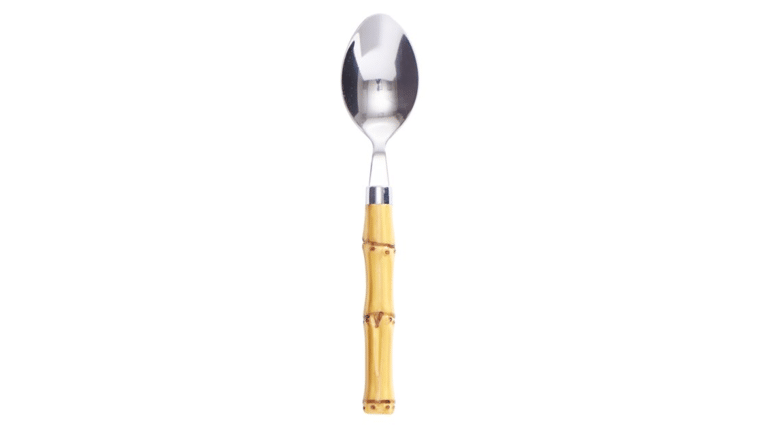 Bamboo Natural Soup/Dessert Spoon | Rental