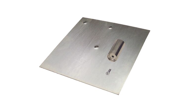 18" x 18" Slip Fit Base With 9"x2" Pin - 17lbs | Rental