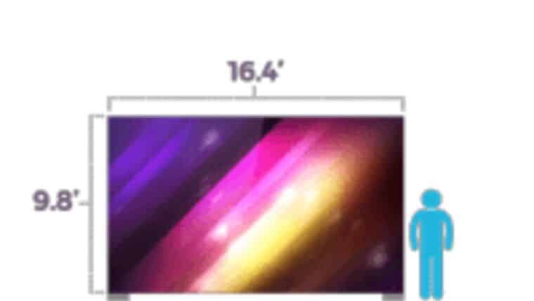 16' x 9' 2.9mm LED Video Wall | Rental