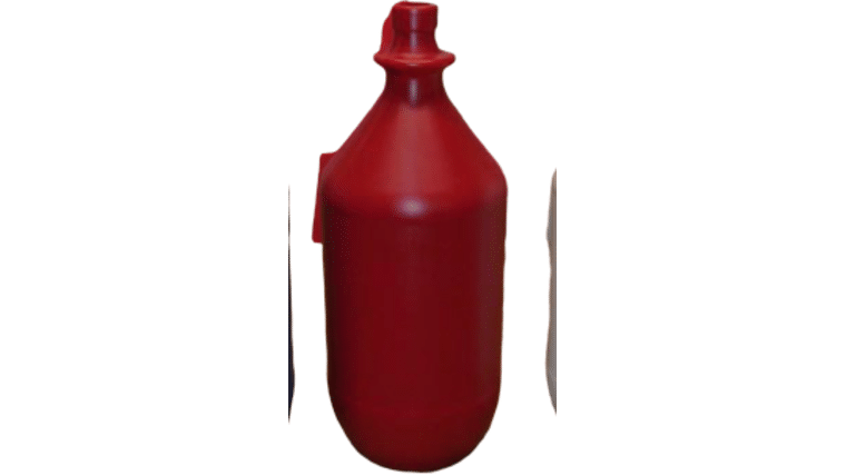 Part - 64 oz. Red Plastic Ring Toss (Bottle Only) | Rental
