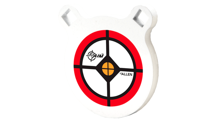 4″ White Shooting Gallery Target Without Star | Rental 4″ White Shooting Gallery Target Without Star | Rental