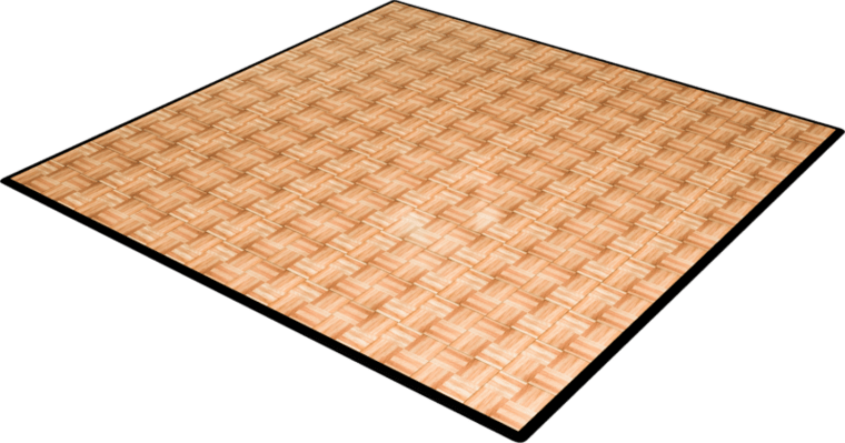 Custom Size | Oak Dance Floor | Rental