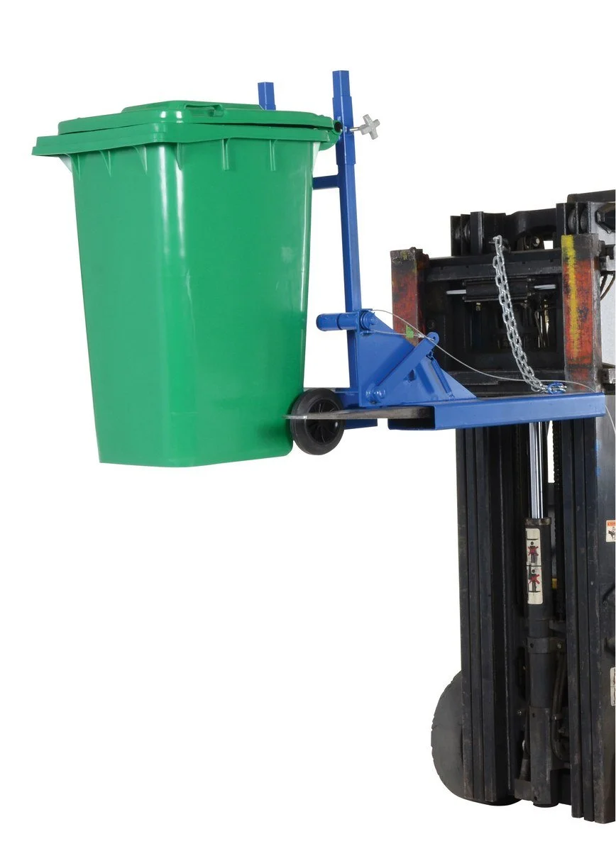 Fork Mounted Trash Can Dumpers | Platform & Ladders | Rental