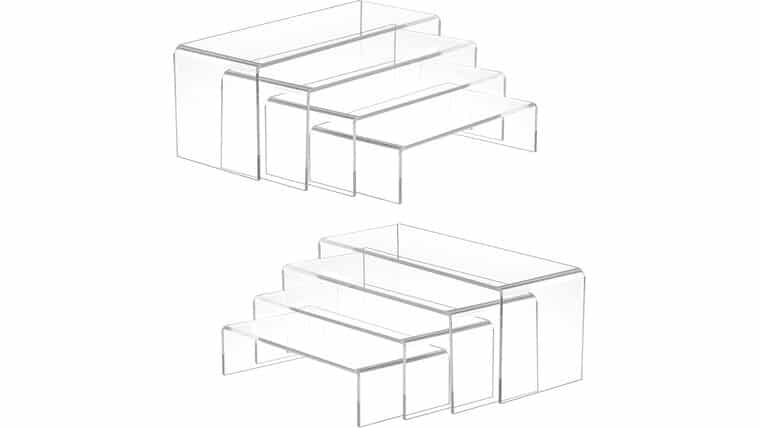 Acrylic Display Riser | 8 Piece | Rental