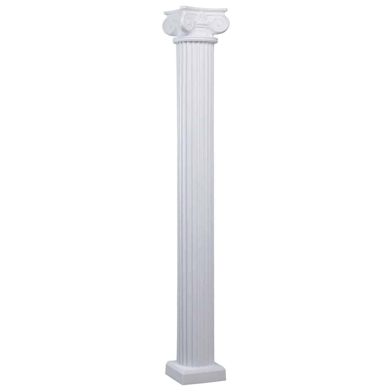 96″ Capital Colonnade Column – White | Rental 96″ Capital Colonnade Column – White | Rental