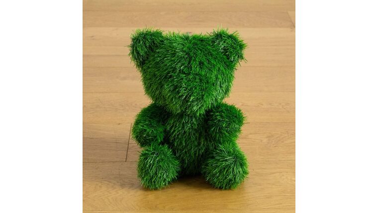 14″ UV Resistant Artificial Grass Garden Plush Topiary Bear (Indoor/Outdoor) | Rental