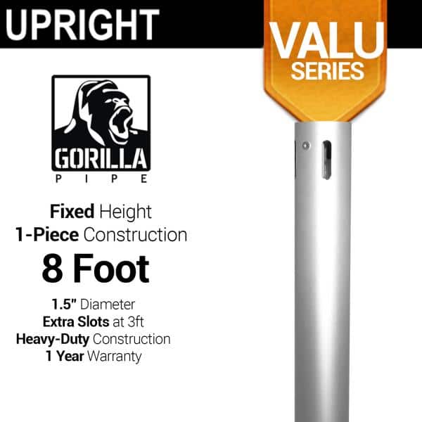 Valu Series – 8ft 1.5″ Fixed Upright | Rental Valu Series – 8ft 1.5″ Fixed Upright | Rental