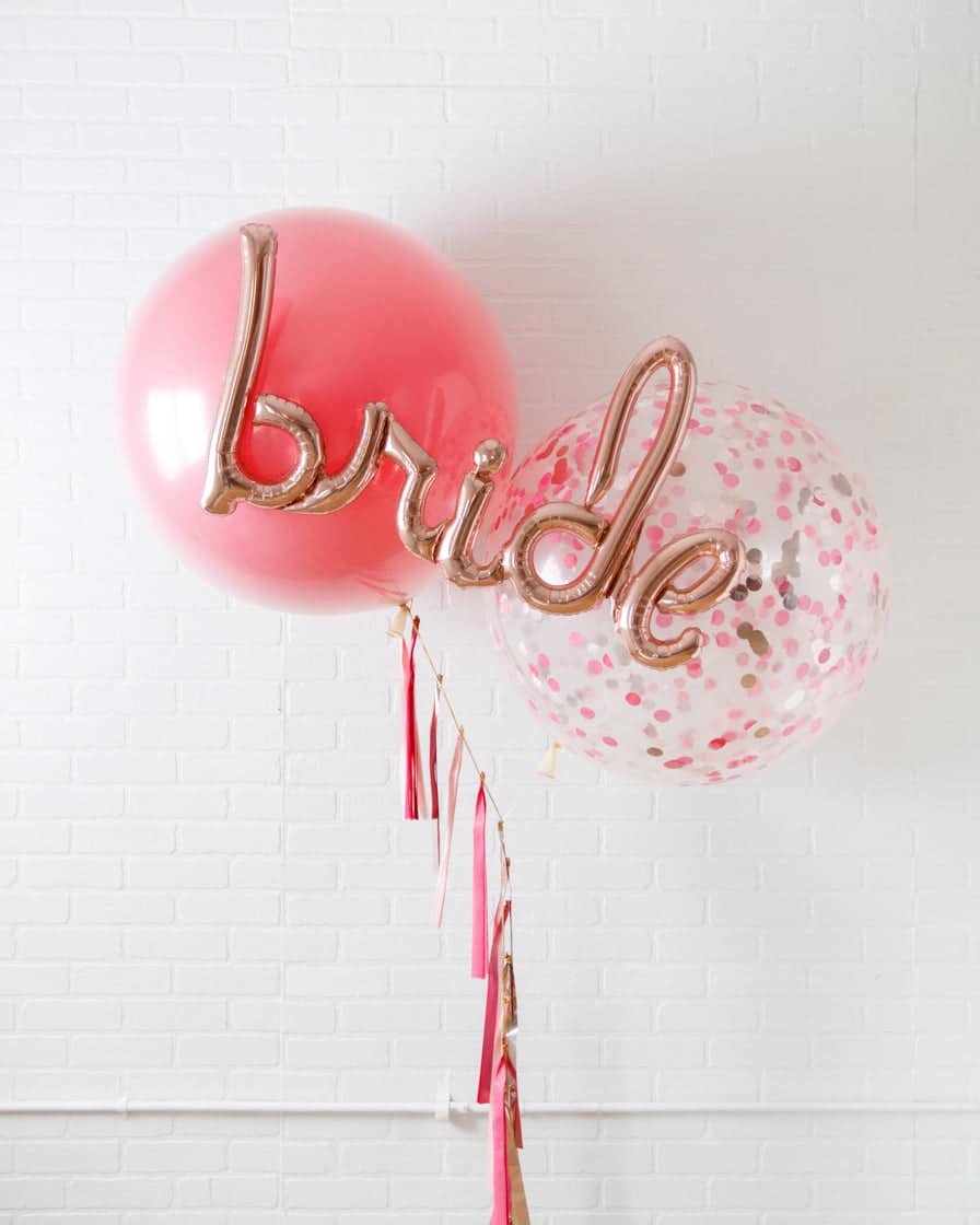 Life in Plastic – Giant Bouquet with Bride Script & Tassel | Purchase