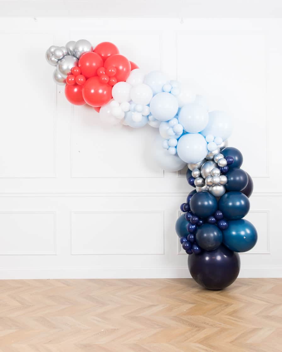 Baseball – Balloon Garland Install Piece -12ft | Purchase