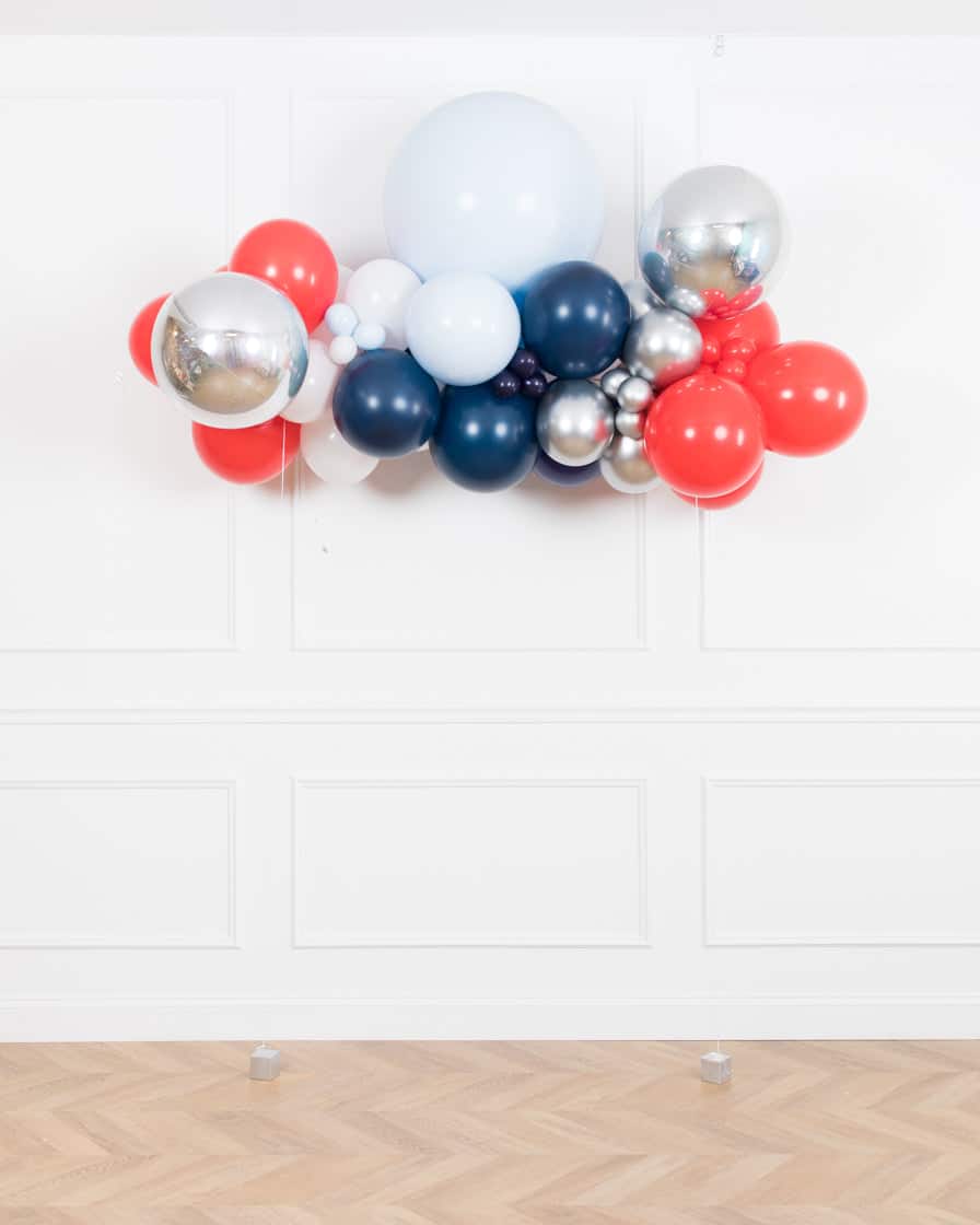 Baseball – Floating Balloon Arch – 5ft | Purchase