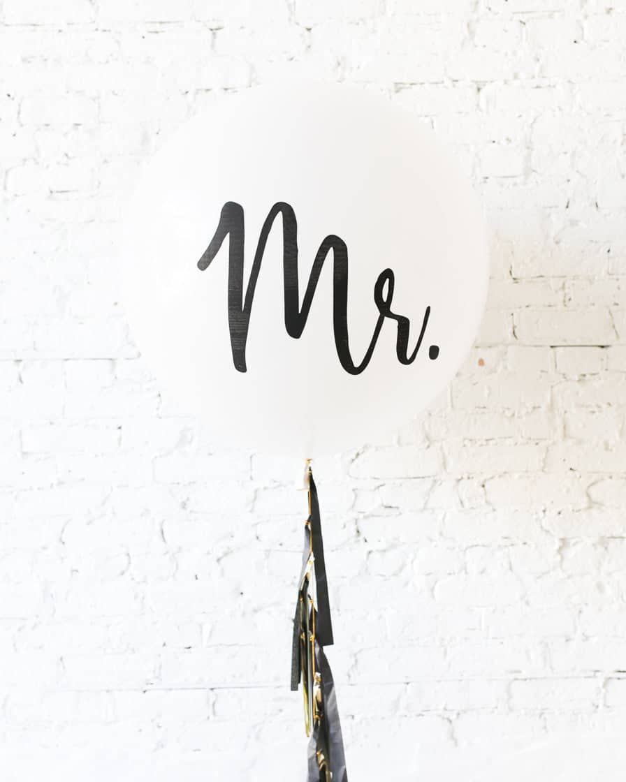 Couture – MR. Giant Balloon with Tassel | Purchase