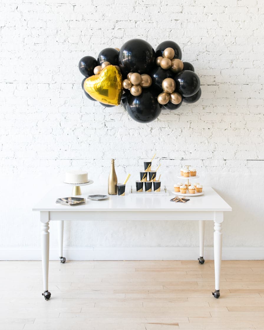 Couture – Backdrop Balloon Garland with Foil Install Piece – 3ft | Purchase