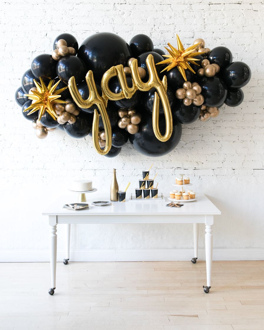 Couture – Yay Script Backdrop Balloon Garland Install Piece – 6ft | Purchase
