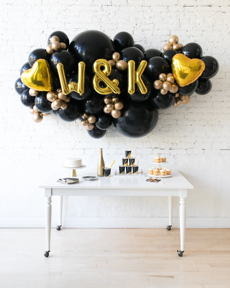 Couture – Personalized Backdrop Balloon Garland Install Piece – 6ft | Purchase