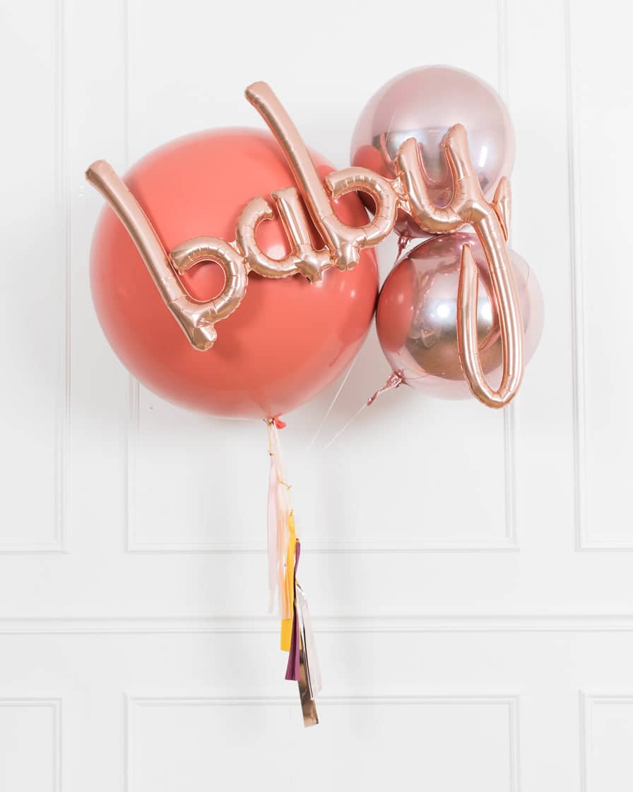 Boho Rainbow – Giant BABY Bouquet with Half-Tassel | Purchase
