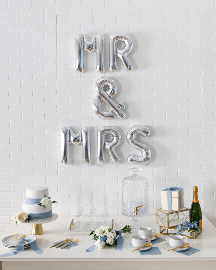 Provence – 16in Foil Banner Set | Rental