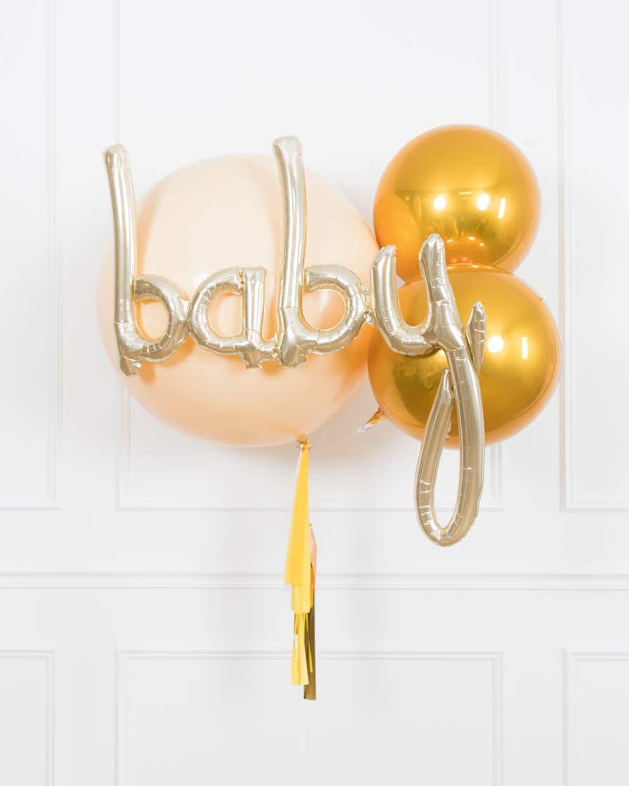 Bee Theme  – Giant BABY Bouquet with Half-Tassel | Rental