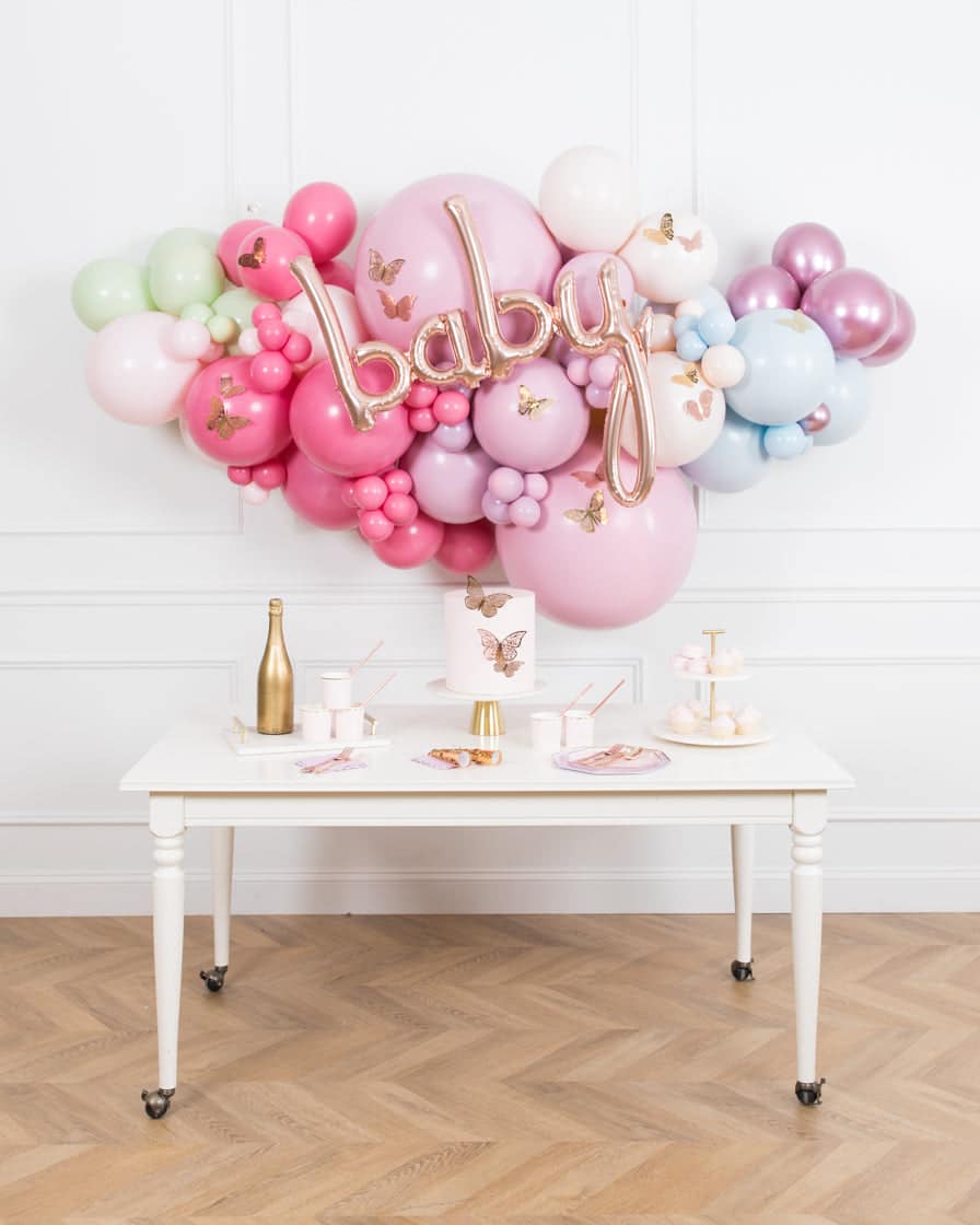 Butterfly Garden – BABY Balloon Backdrop Install Piece | Purchase