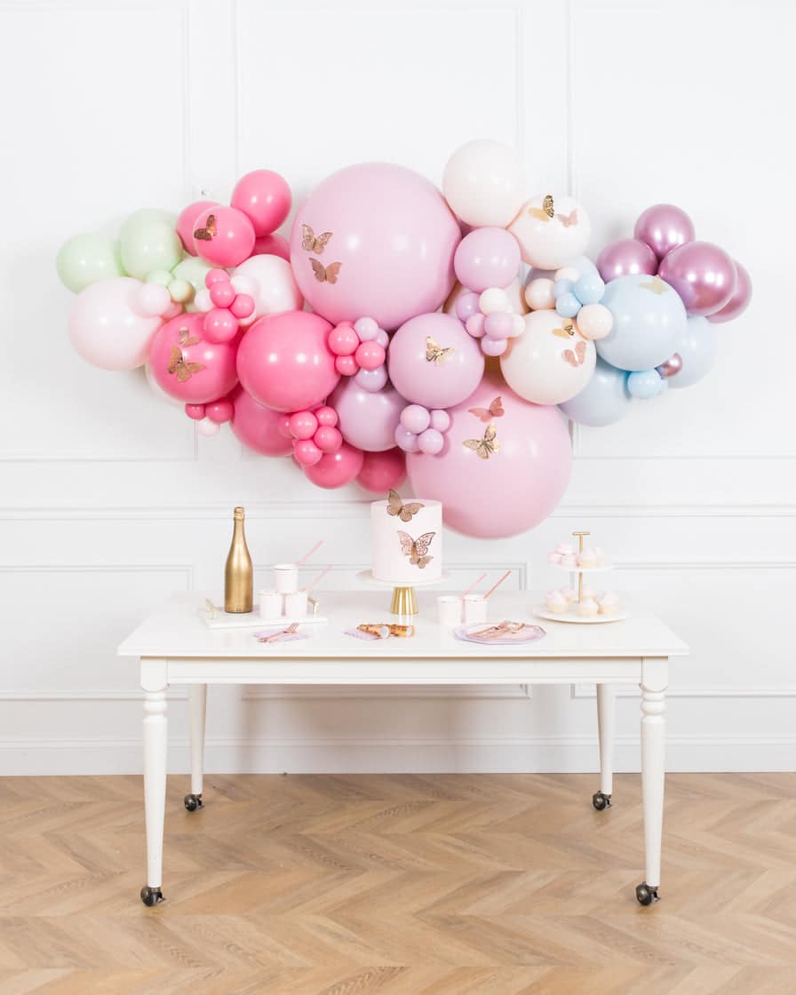 Butterfly Garden – Balloon Backdrop Install Piece with Butterflies | Purchase