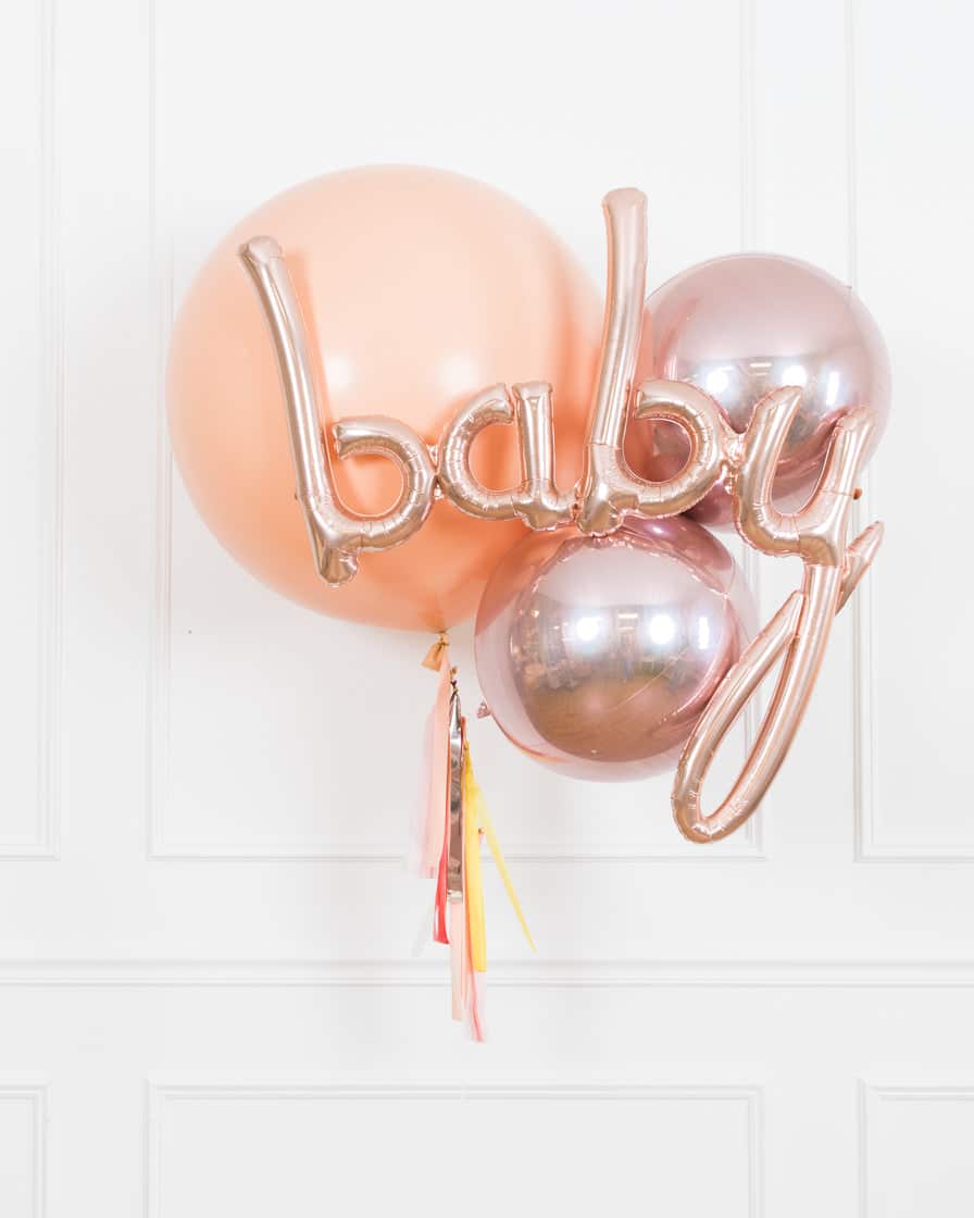 Citrus – Giant BABY Bouquet with Half-Tassel | Rental