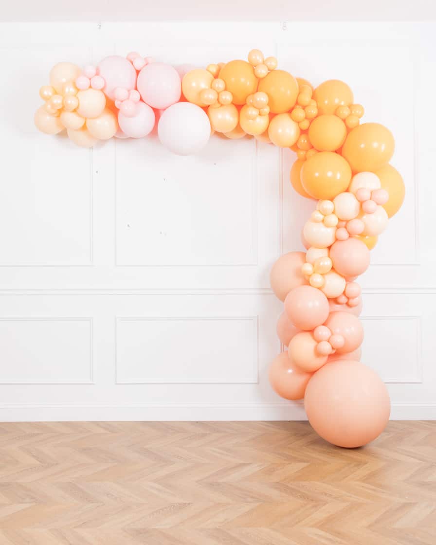 Citrus – Balloon Garland Install Piece – 12ft | Purchase