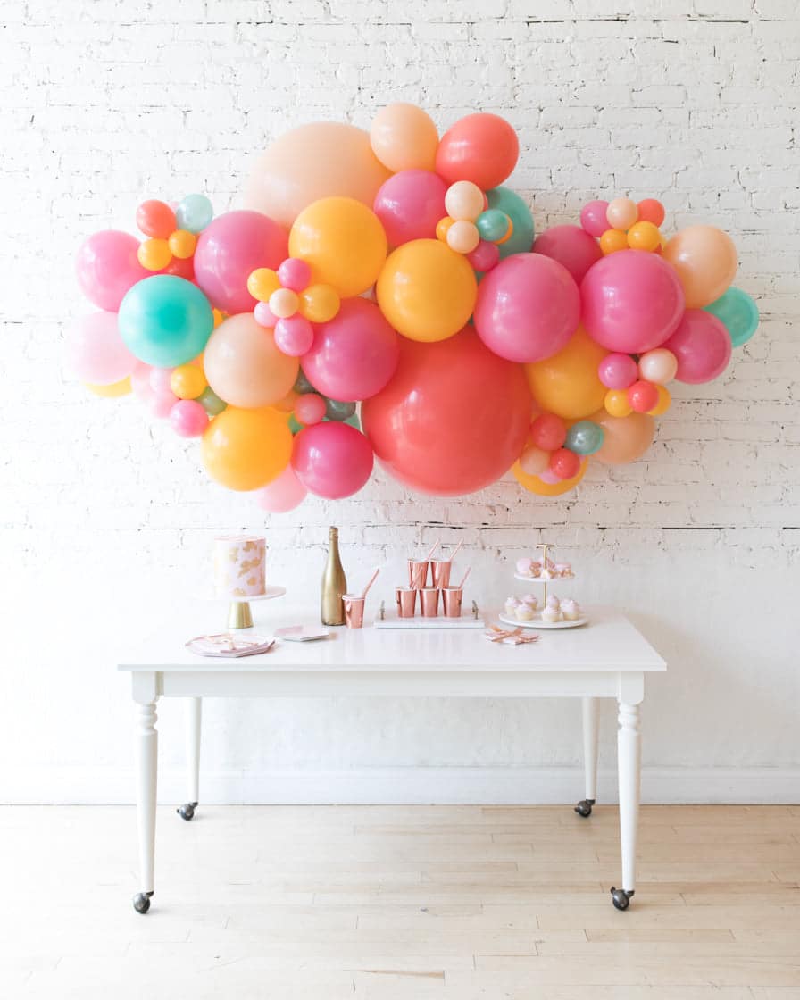 Colorful Bloom – Backdrop Balloon Garland Install Piece | Purchase