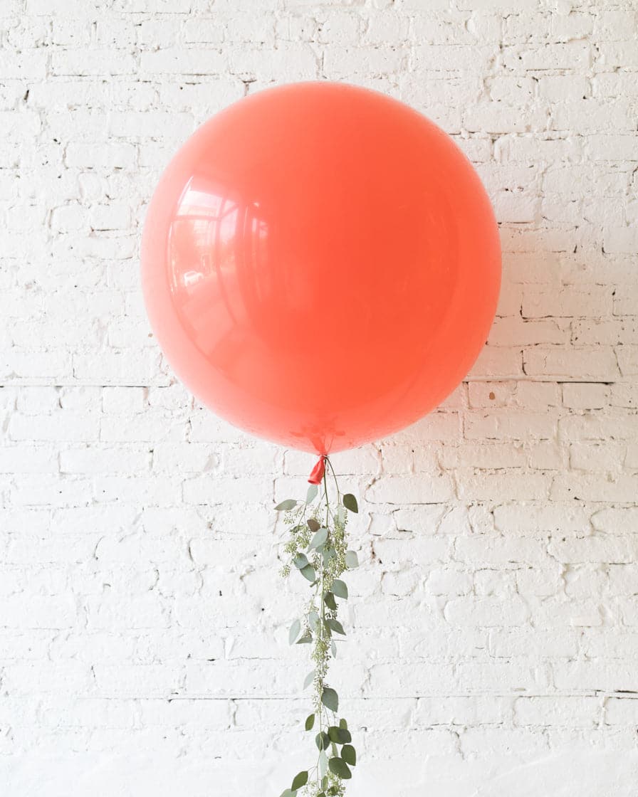 Colorful Bloom – Giant Balloon with Greenery Tassel | Purchase