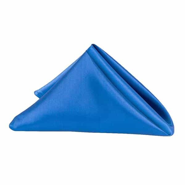Sleek Satin Napkin 20″x20″ – Royal Blue | Rental