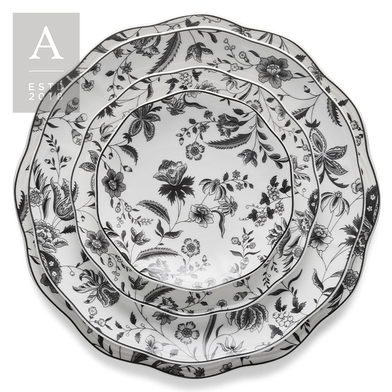 ELEANOR CHARCOAL DISHWARE – Salad Plate – 8.25″ | Rental ELEANOR CHARCOAL DISHWARE – Salad Plate – 8.25″ | Rental