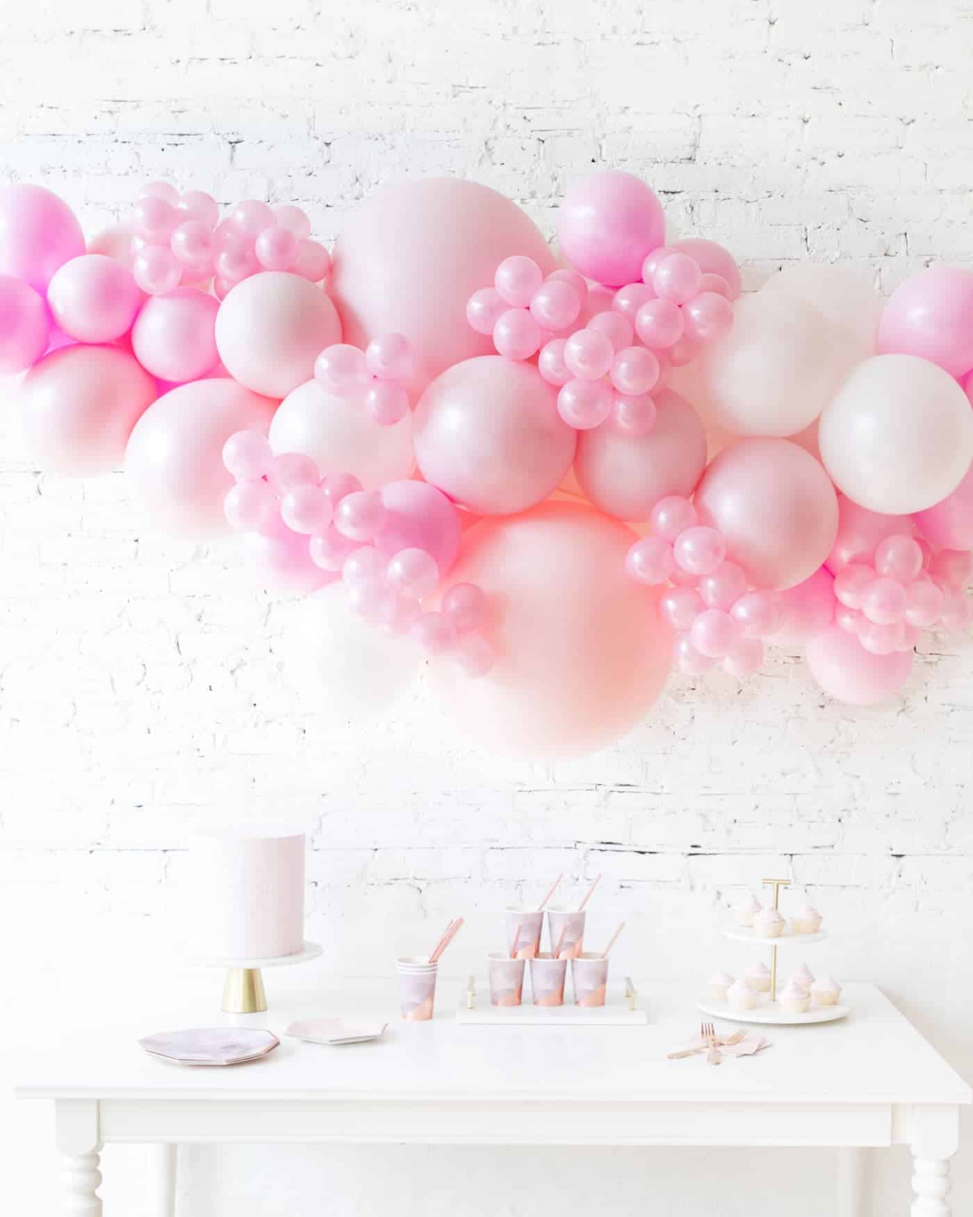 Soft Pink Palette Balloon Garland | Rental Soft Pink Palette Balloon Garland | Rental