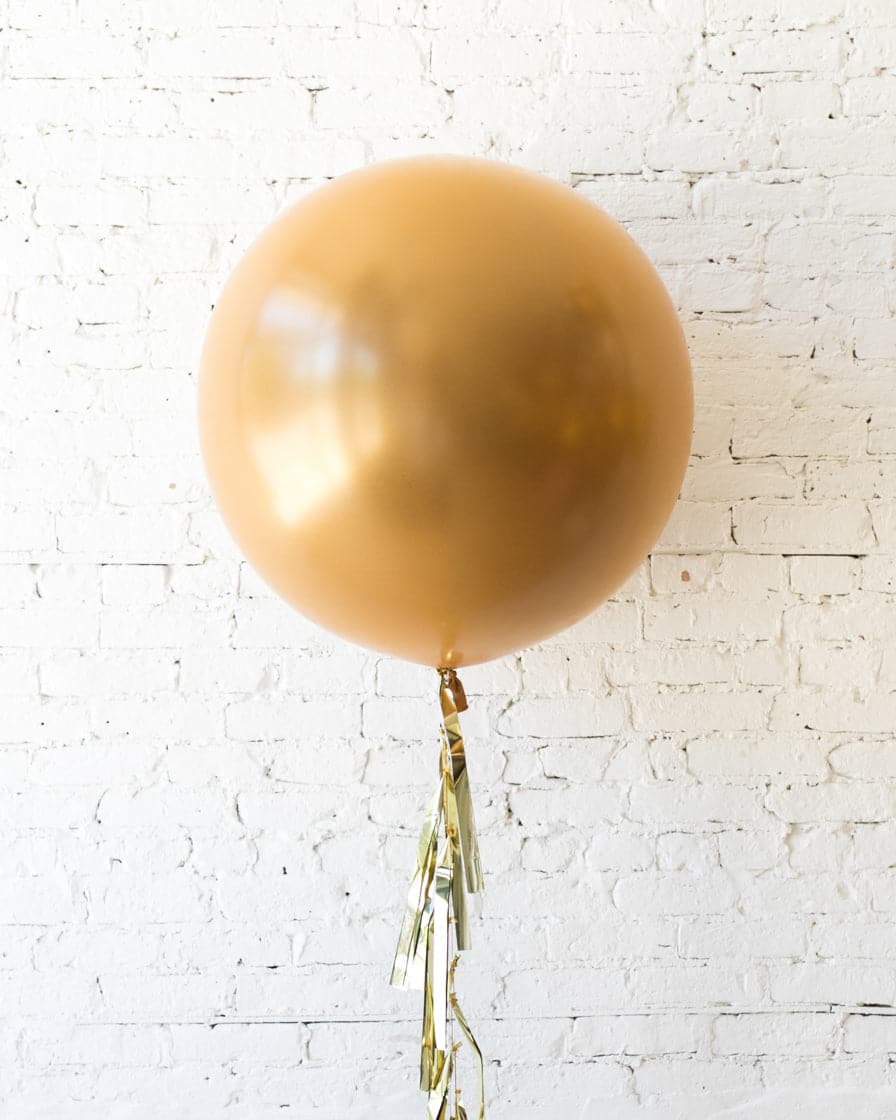 Golden – Giant Balloon with Tassel | Purchase