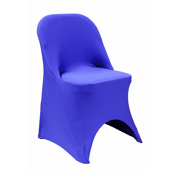 200 GSM Grade A Quality Folding Chair Cover By Eastern Mills – Spandex/Lycra – Royal Blue | Rental